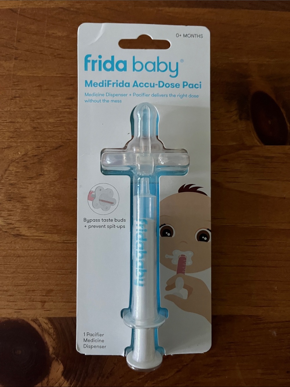Frida Baby Blue MediFrida Accu-Dose Paci Medicine Dispenser